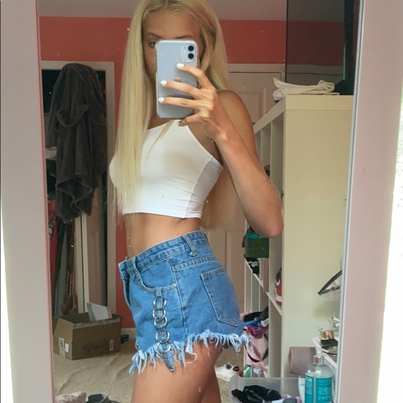 shein denim shorts! - Picture 6 of 8